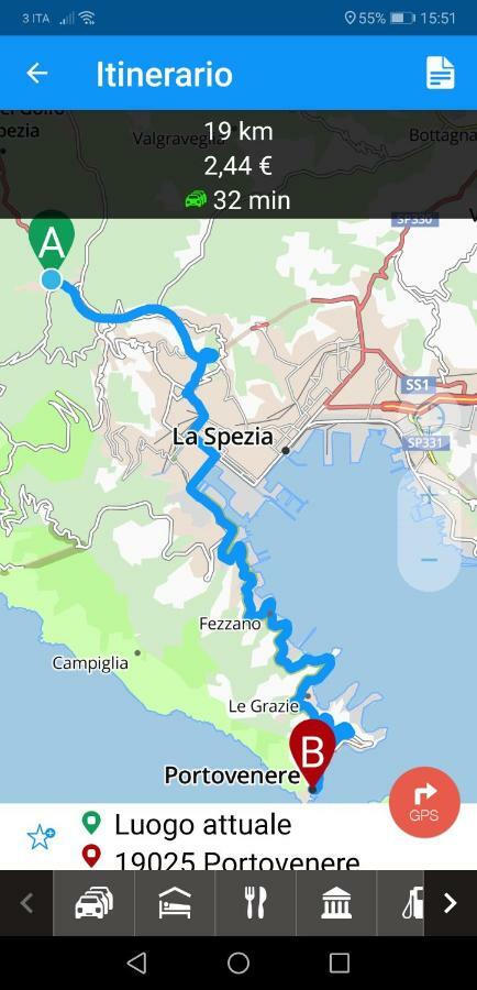 Appartamento La casa di Zahra Riccò del Golfo di Spezia Esterno foto